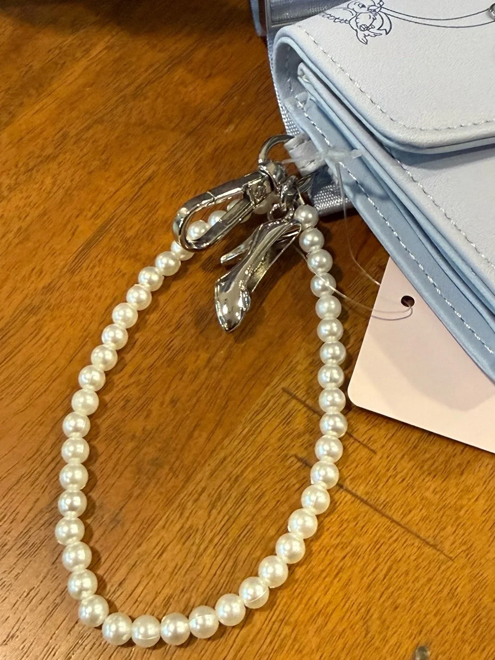 Disney Cinderella Minimalist Studded Mini Backpack AND Matching Wallet - NWT